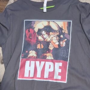 Hype Charcoal Graphic Tee for Kids